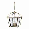 Hudson Valley Hollis 4 Light Pendant 3612-AGB